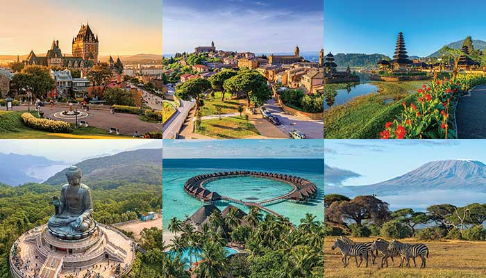Brightsun Recommends: 40 Best Destinations Around the World